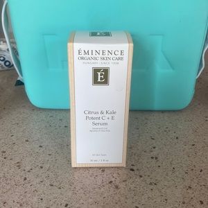 Eminence Organics potent citrus and kale c + e serum